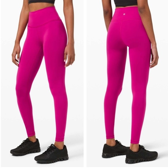 Lululemon Athletica Wunder Train High-Rise Tight 25" in Ripened Raspberry - Picture 11 of 11